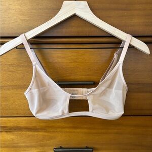 Women's Negative Underwear Sieve Mesh Bra 2